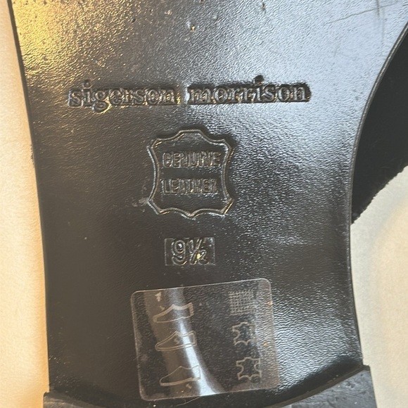 SIGERSON MORRISON DESIGNER VELVET RHINESTONE SHOES MADE IN ITALY SIZE 9.5 - Picture 9 of 12